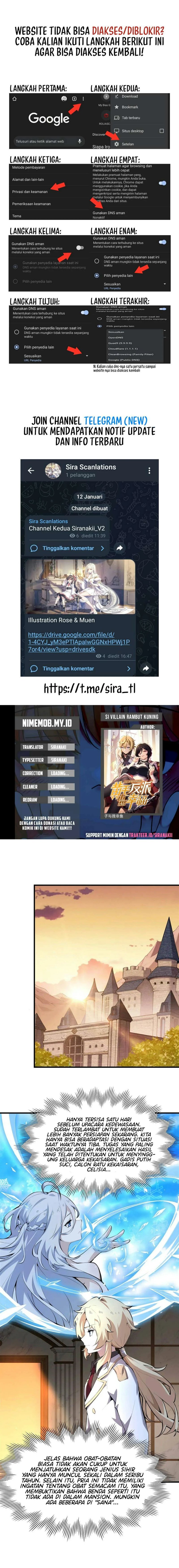 The Yellow-haired Villain in Female Main Character’s Novel wants Happiness Chapter 03 Gambar 1
