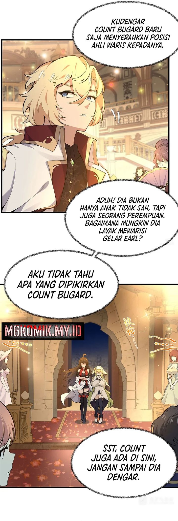 The Yellow-haired Villain in Female Main Character’s Novel wants Happiness Chapter 05 Gambar 6