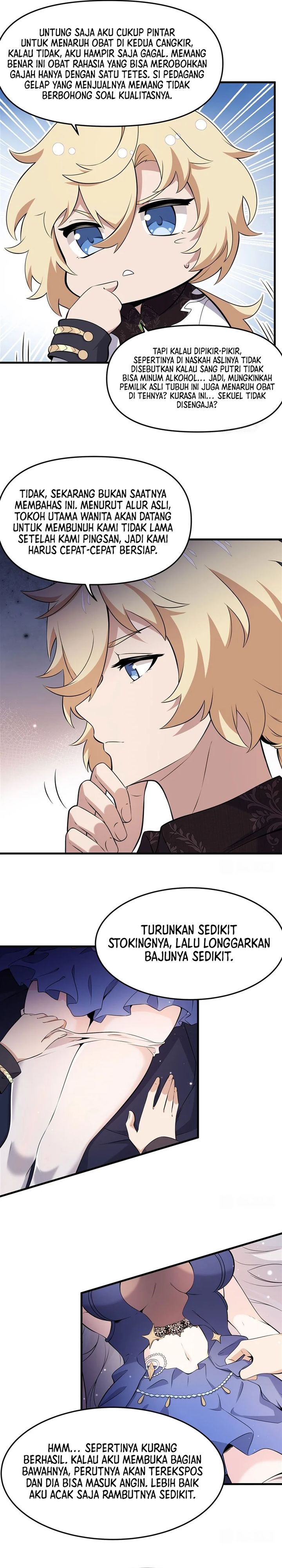 The Yellow-haired Villain in Female Main Character’s Novel wants Happiness Chapter 06 Gambar 16
