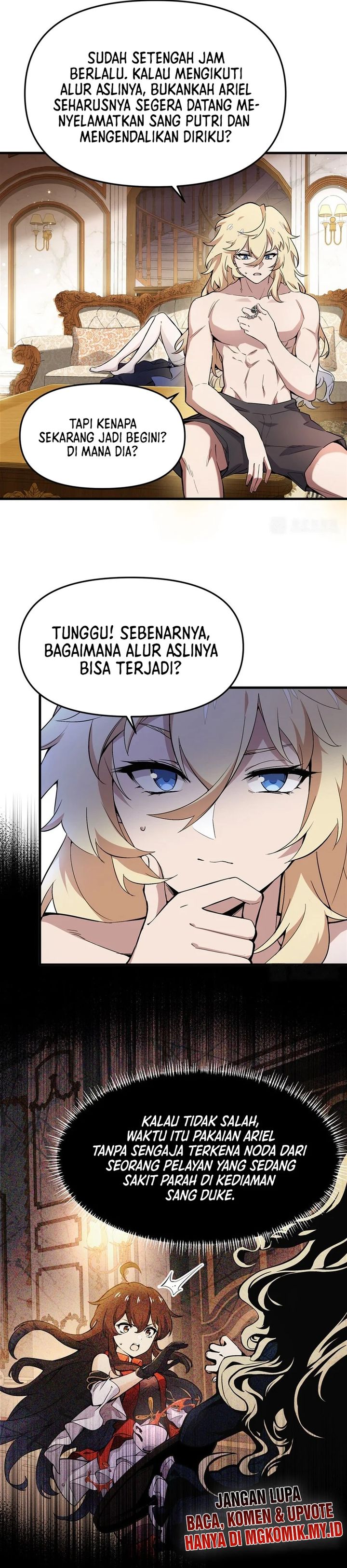 The Yellow-haired Villain in Female Main Character’s Novel wants Happiness Chapter 07 Gambar 2