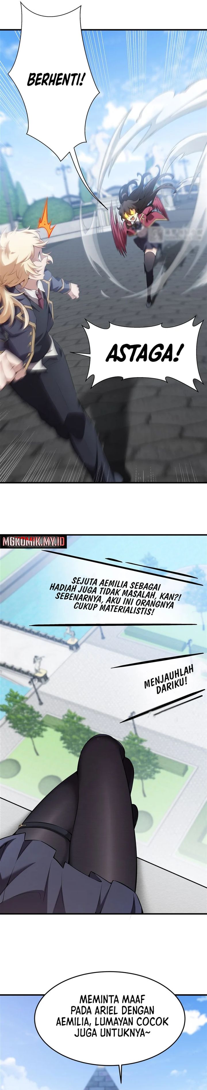 The Yellow-haired Villain in Female Main Character’s Novel wants Happiness Chapter 41 Gambar 17