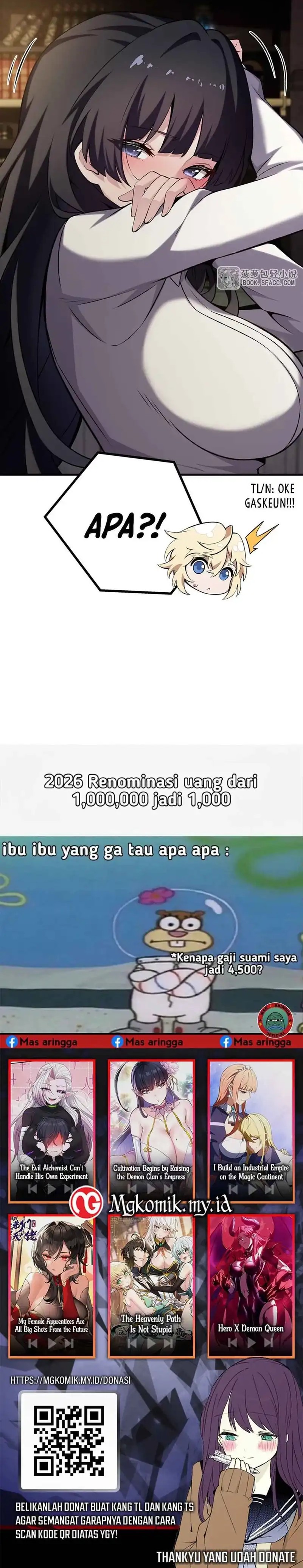 The Yellow-haired Villain in Female Main Character’s Novel wants Happiness Chapter 48 Gambar 9