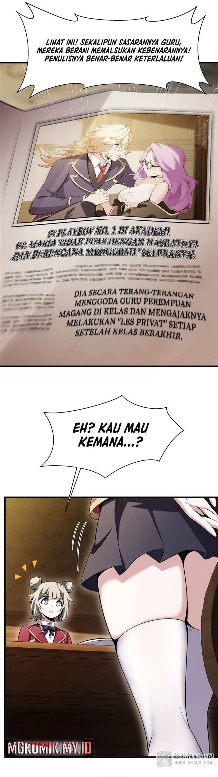 The Yellow-haired Villain in Female Main Character’s Novel wants Happiness Chapter 51 Gambar 9