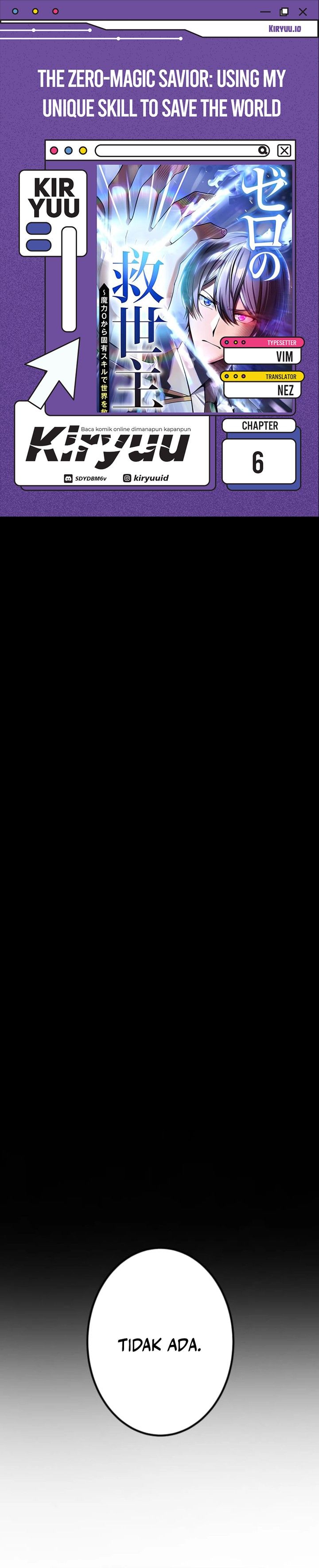 The Zero-Magic Savior: Using My Unique Skill to Save the World Chapter 06 Gambar 1