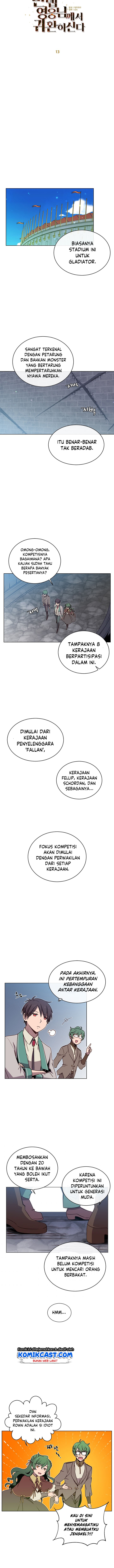 The MAX Leveled Hero Will Return! Chapter 13 Gambar 8
