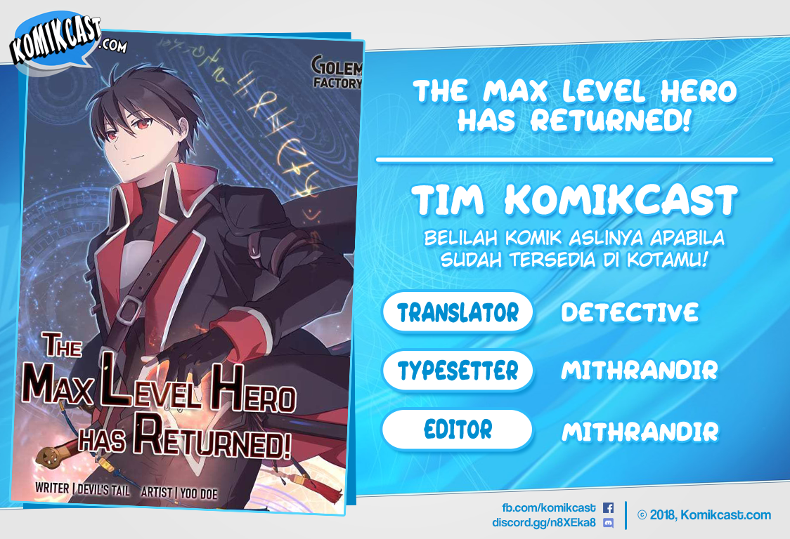 The MAX Leveled Hero Will Return! Chapter 37 Gambar 1