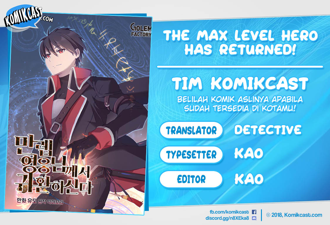 The MAX Leveled Hero Will Return! Chapter 43 Gambar 1