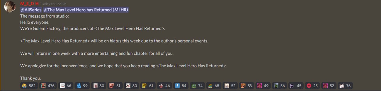The MAX Leveled Hero Will Return! Chapter 57.1-57.5 Gambar 1