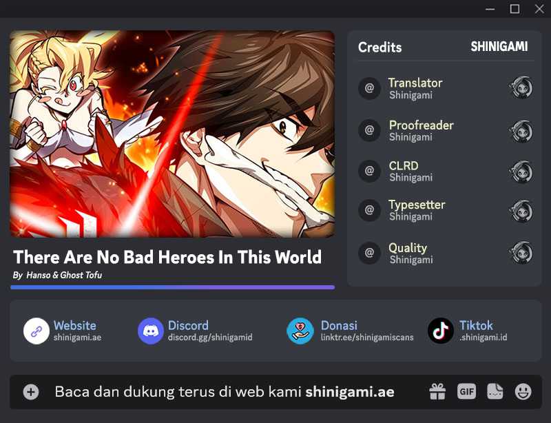 There Are No Bad Heroes In This World Chapter 12 Gambar 1