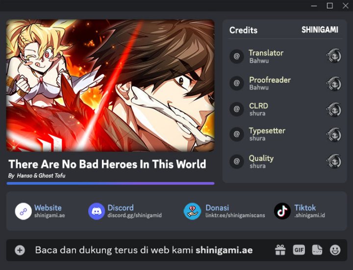 There Are No Bad Heroes In This World Chapter 23 Gambar 1