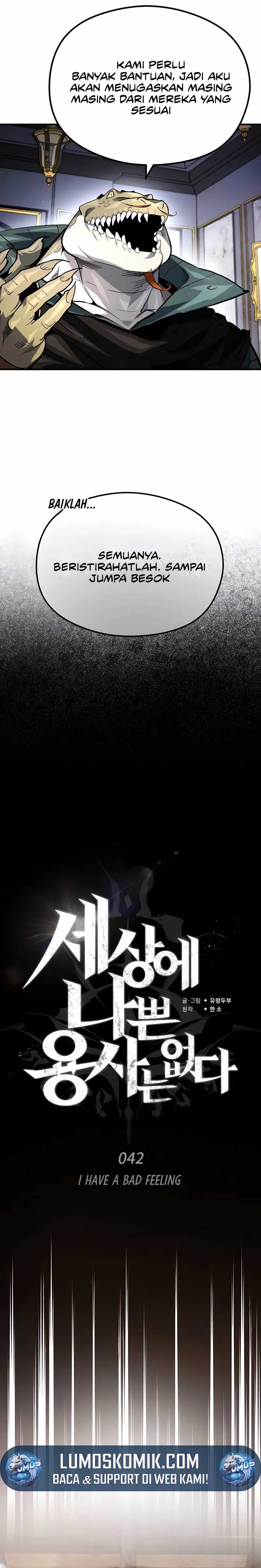 There Are No Bad Heroes In This World Chapter 42 Gambar 5