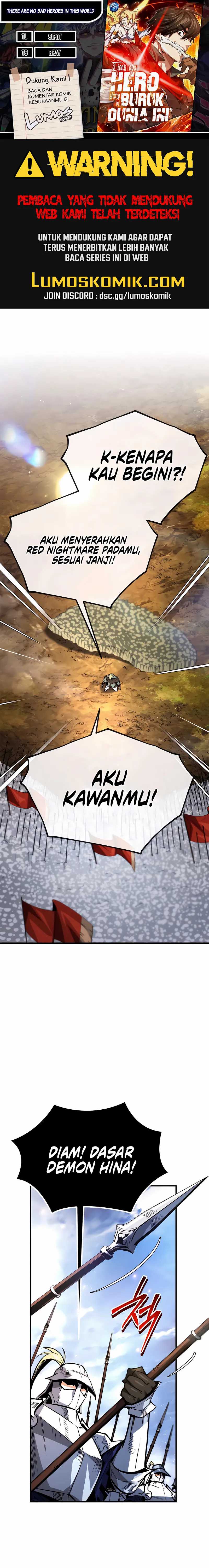 There Are No Bad Heroes In This World Chapter 45 Gambar 1
