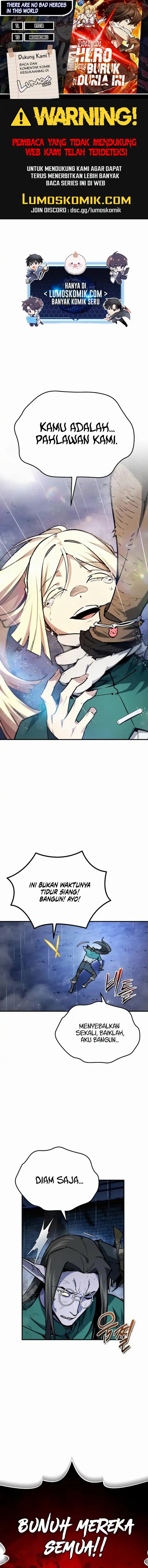 There Are No Bad Heroes In This World Chapter 56 Gambar 1