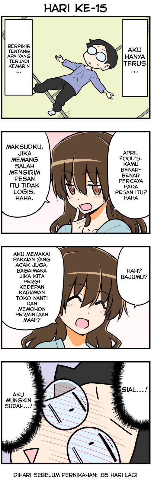 These Two Will Be Married In 100 Days Chapter 15 Gambar 1