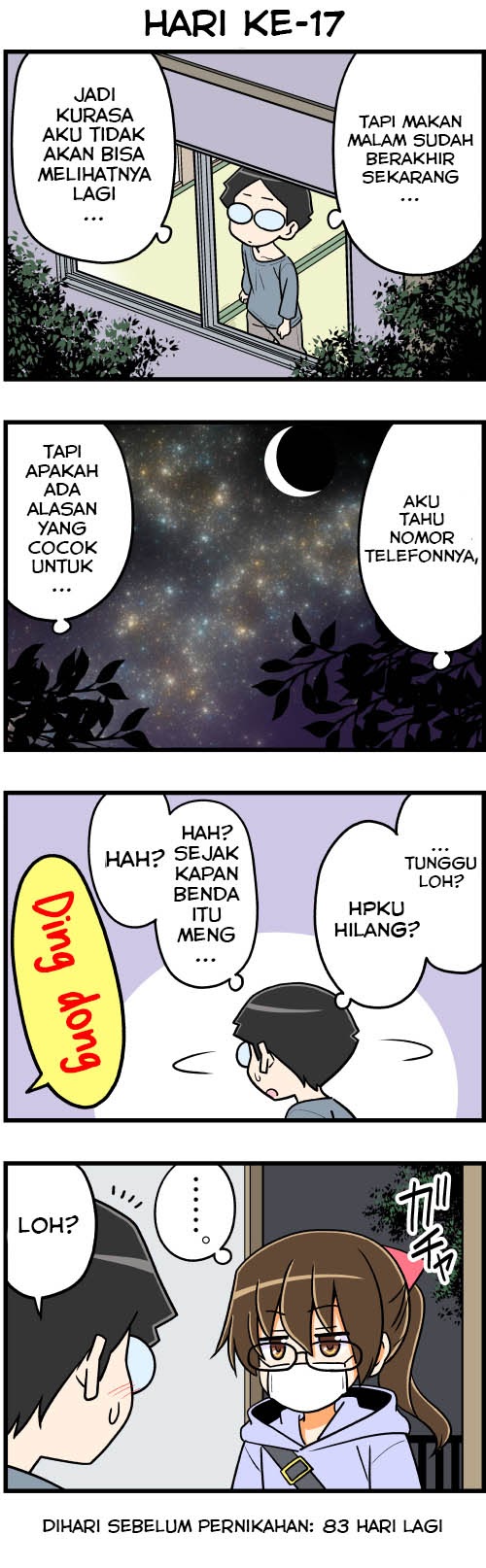 These Two Will Be Married In 100 Days Chapter 17 Gambar 1