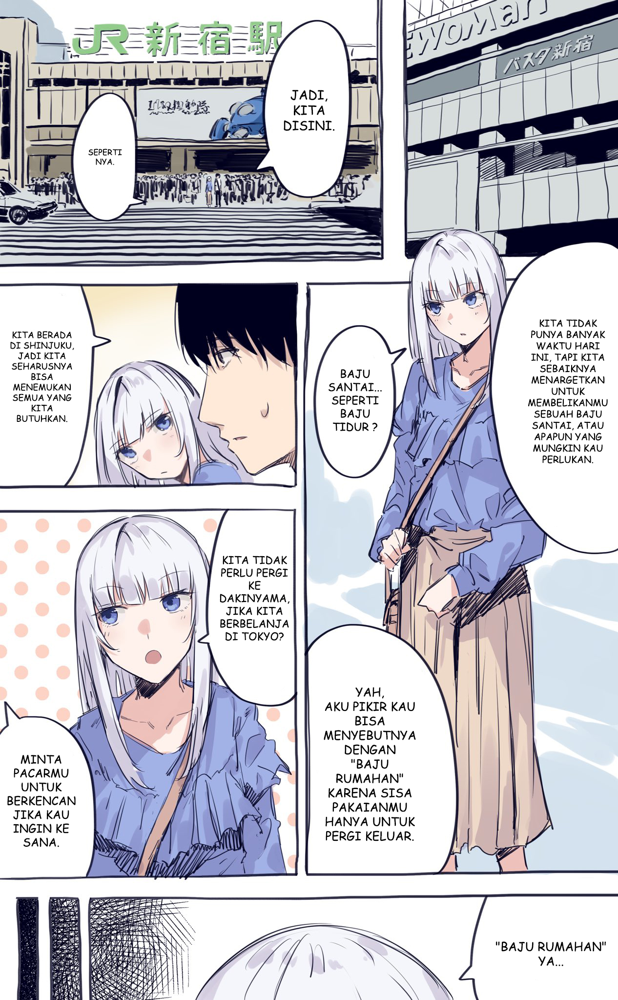 This Italian Girl Has Become Such a Freeloader Chapter 02 Gambar 2