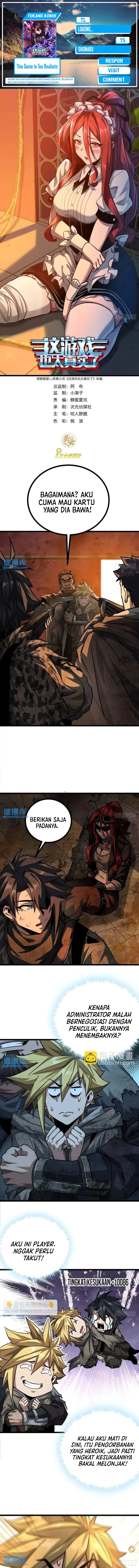 This Game Is Too Realistic Chapter 44 Gambar 1