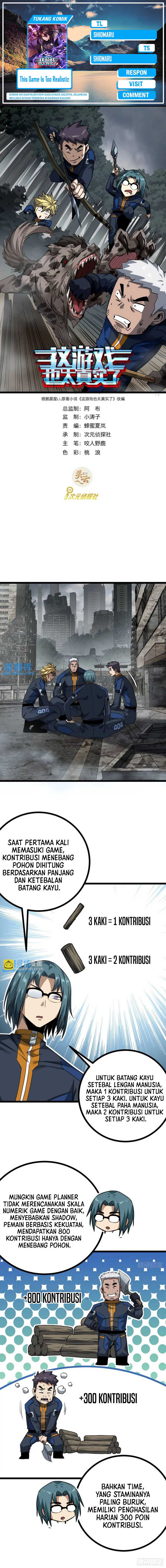 This Game Is Too Realistic Chapter 57 Gambar 1