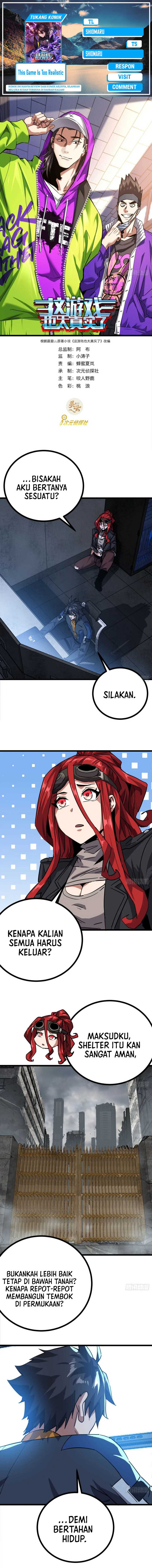 This Game Is Too Realistic Chapter 73 Gambar 1