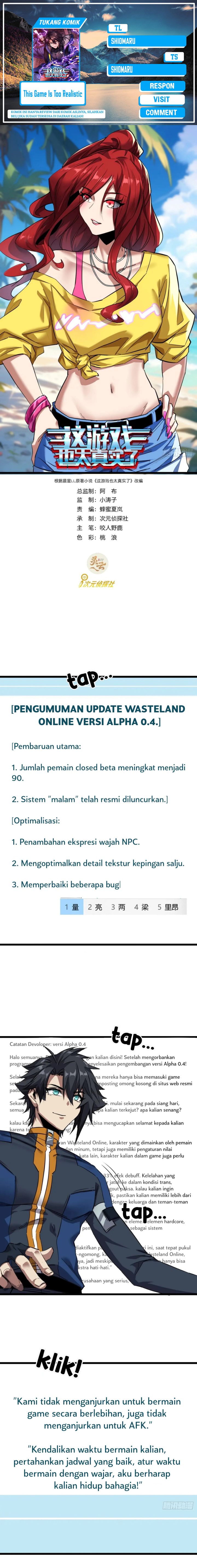 This Game Is Too Realistic Chapter 82 Gambar 1
