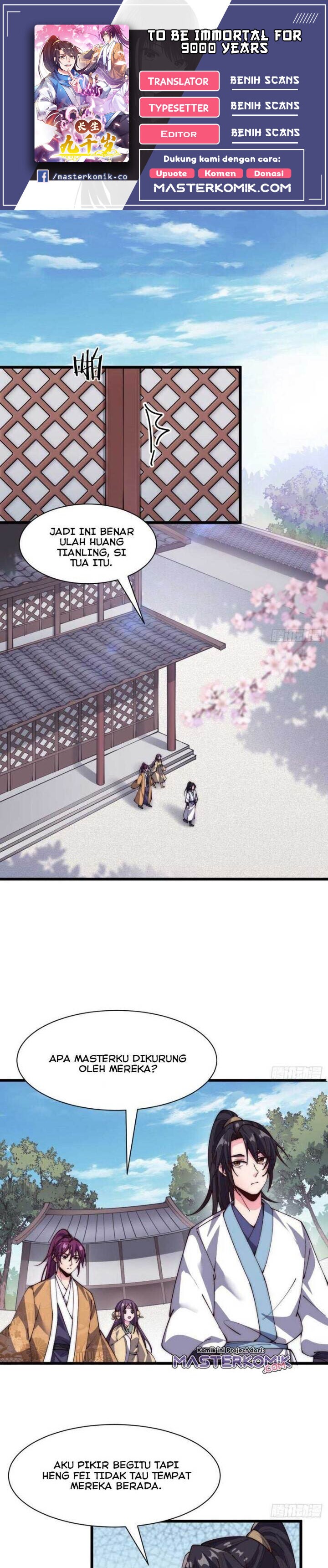 To Be Immortal for 9000 Years Chapter 33 Gambar 1