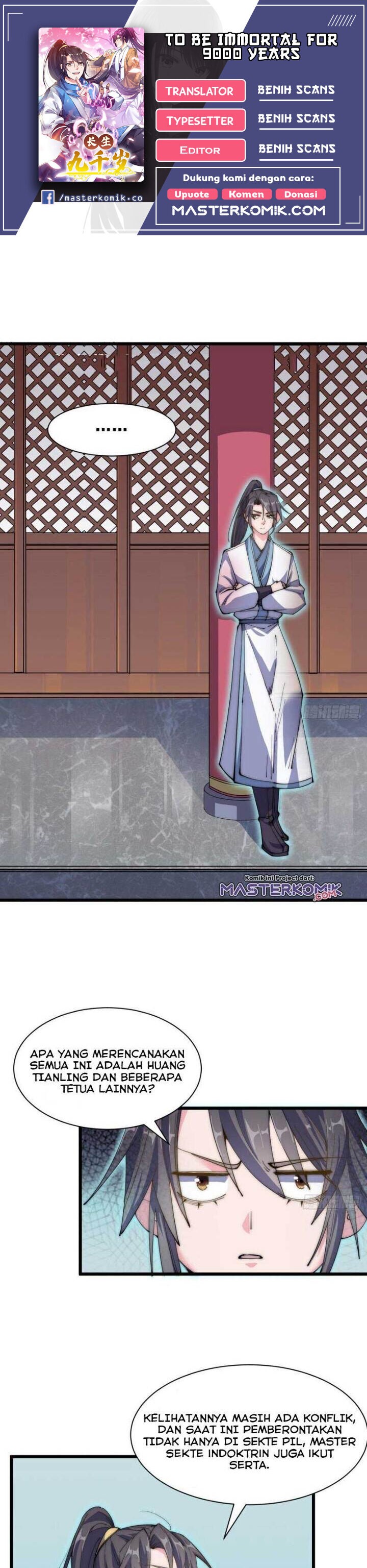 To Be Immortal for 9000 Years Chapter 34 Gambar 1