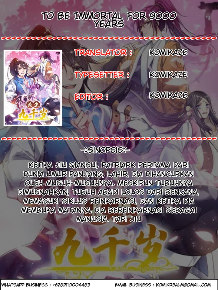 To Be Immortal for 9000 Years Chapter 37 Gambar 1