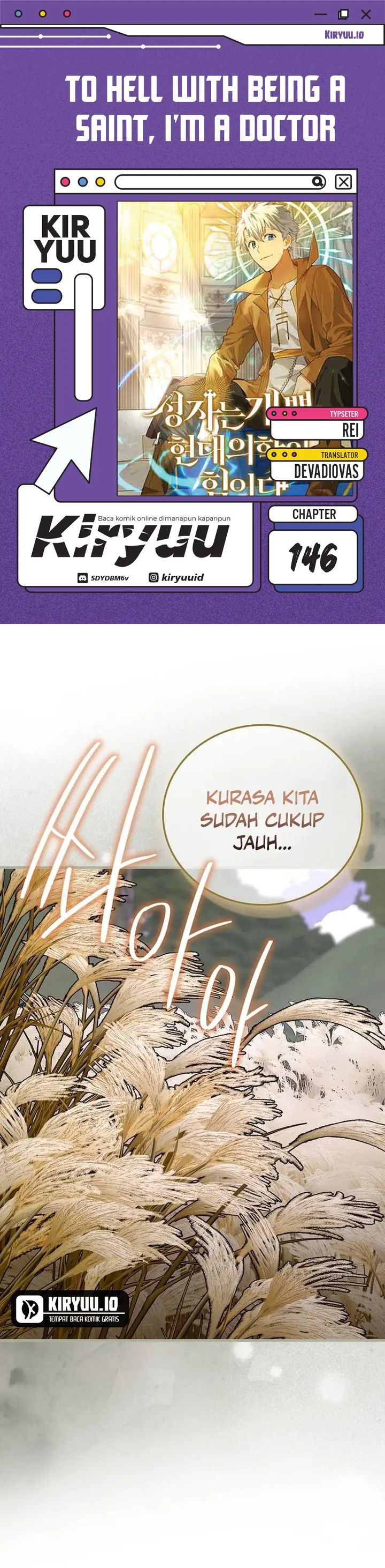 To Hell With Being a Saint, I’m a Doctor Chapter 146 Gambar 1