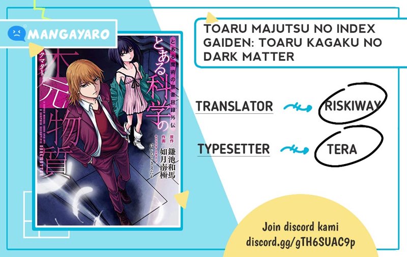 Toaru Kagaku no Dark Matter Chapter 04 End Gambar 1
