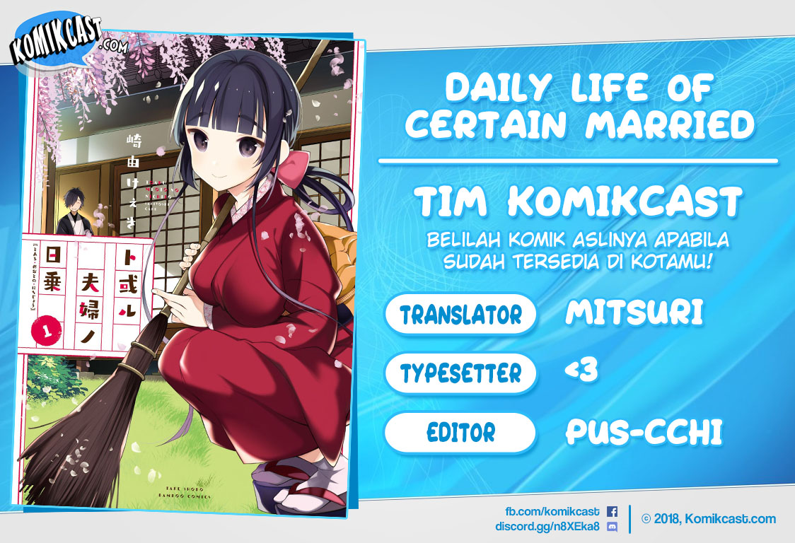 Toaru Meoto No Nichijou (Daily Life Of A Certain Married Couple) Chapter 03 Gambar 1