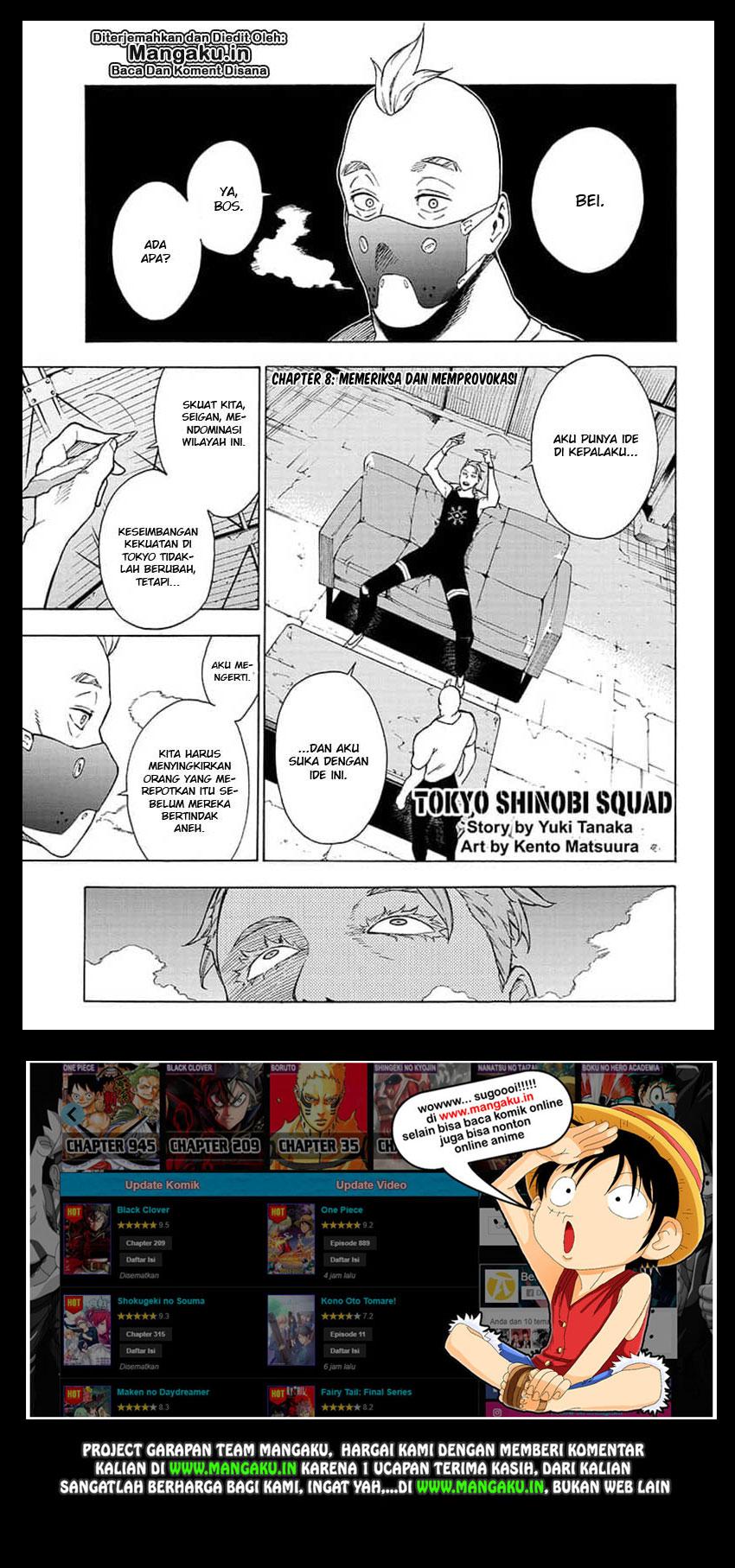 Tokyo Shinobi Squad Chapter 08 Gambar 2