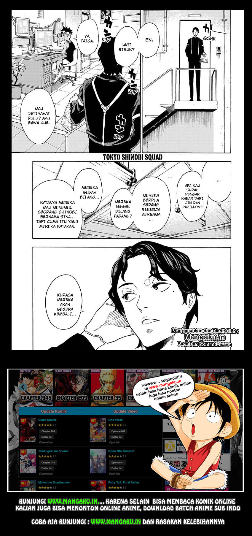 Tokyo Shinobi Squad Chapter 11 Gambar 2
