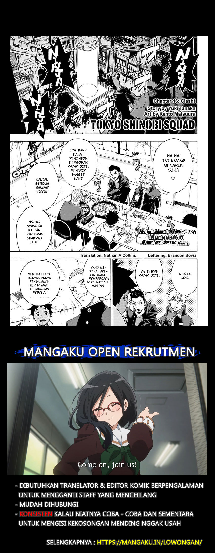 Tokyo Shinobi Squad Chapter 16 Gambar 2