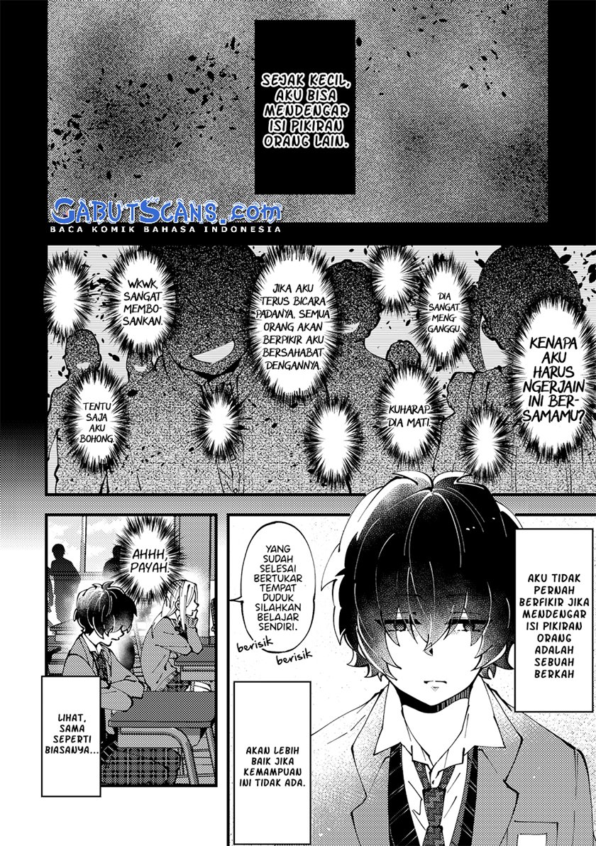 Tonari no Joshi (no Kokoro no Koe) ga Urusai Chapter 01 Gambar 2