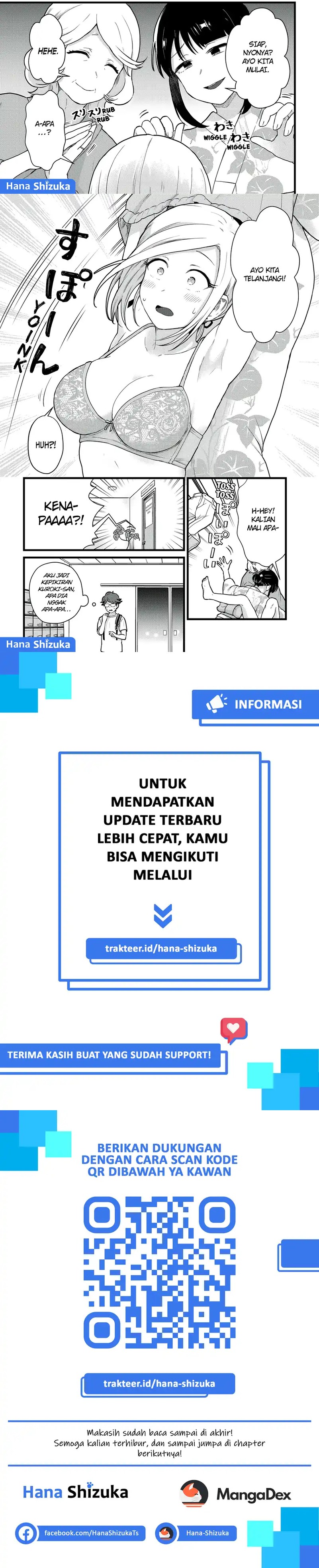 Tonari no Kuroki-san wa Nomu to Yabai Chapter 28 Gambar 3