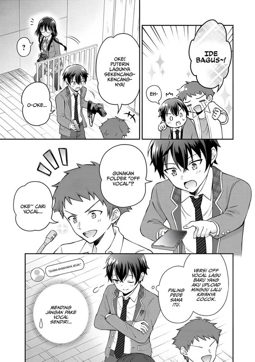 Tonari no Seki no Inkya Joshi ga Oshi Utaite Datta – Ore no Kyoku wo Uttatekure! Chapter 01 Gambar 25