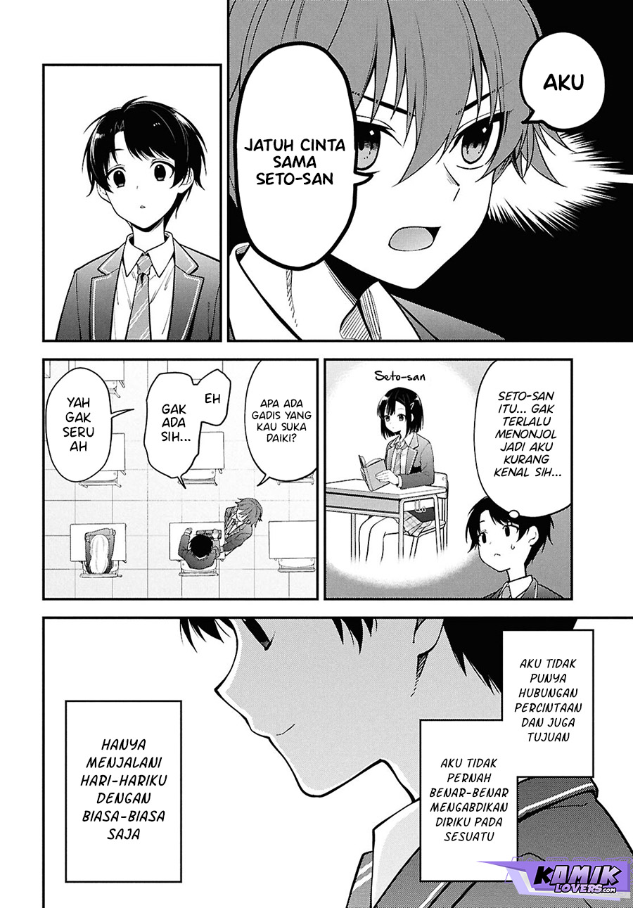 Tonari no Seki no Yankee Shimizu-san ga Kami o Kuroku Sometekita Chapter 01 Gambar 8