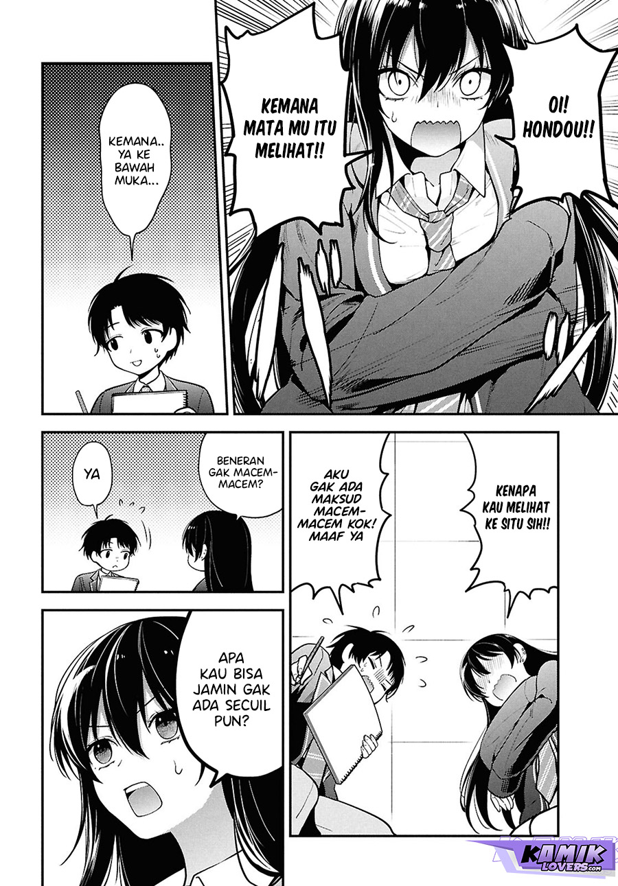 Tonari no Seki no Yankee Shimizu-san ga Kami o Kuroku Sometekita Chapter 01 Gambar 21