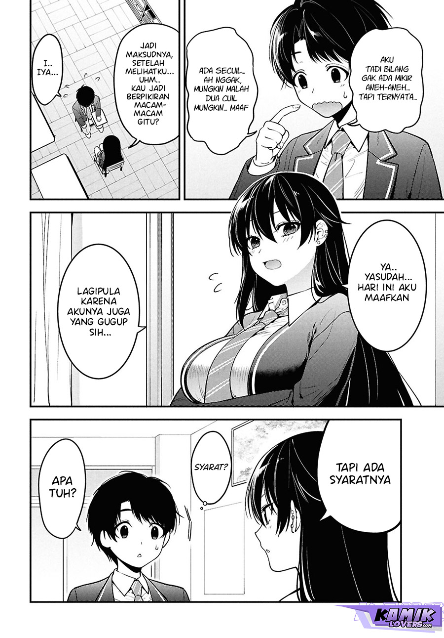 Tonari no Seki no Yankee Shimizu-san ga Kami o Kuroku Sometekita Chapter 01 Gambar 23