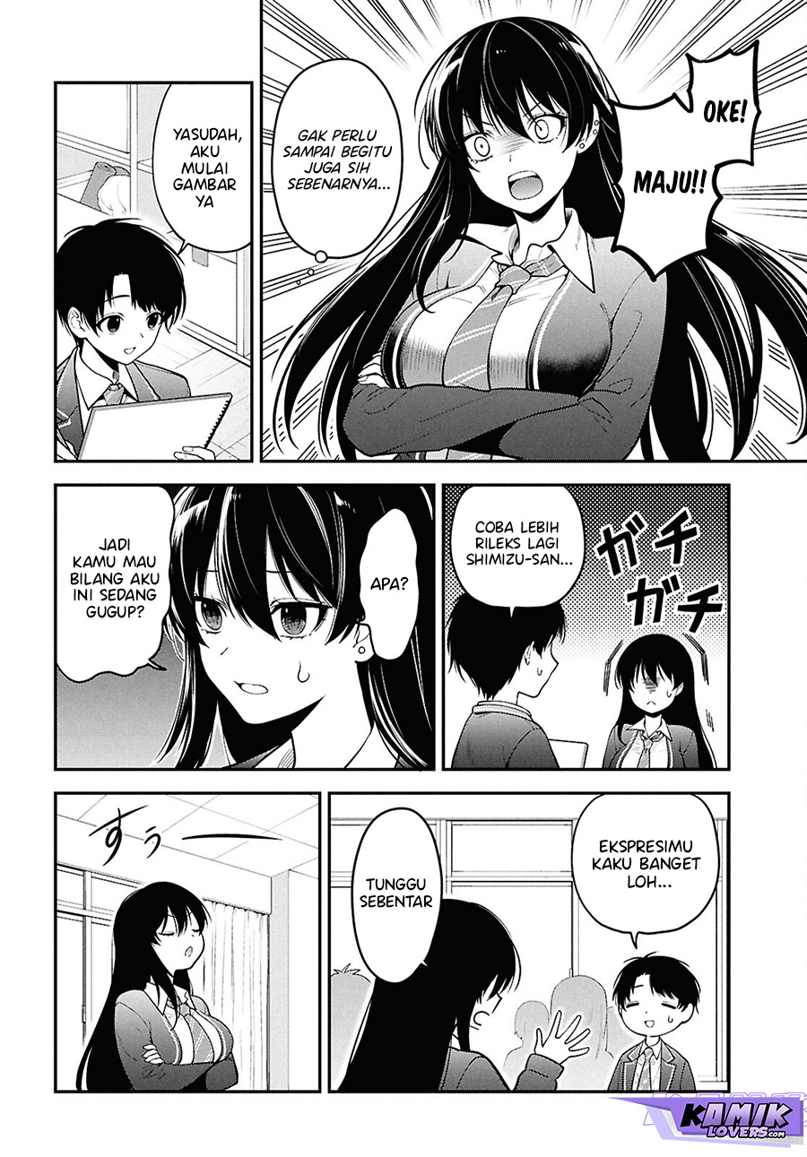 Tonari no Seki no Yankee Shimizu-san ga Kami o Kuroku Sometekita Chapter 01 Gambar 25