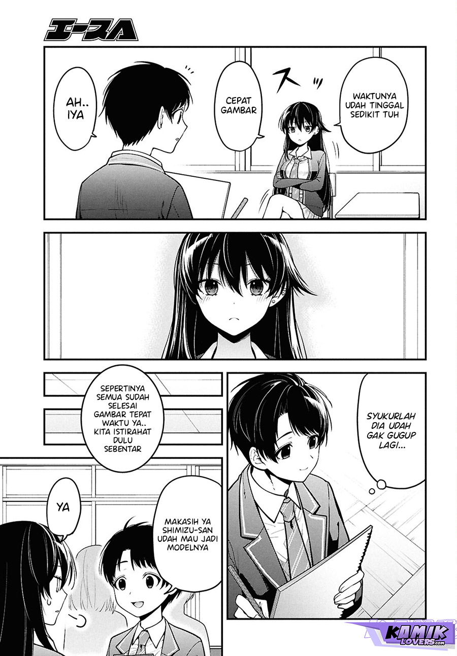 Tonari no Seki no Yankee Shimizu-san ga Kami o Kuroku Sometekita Chapter 01 Gambar 31