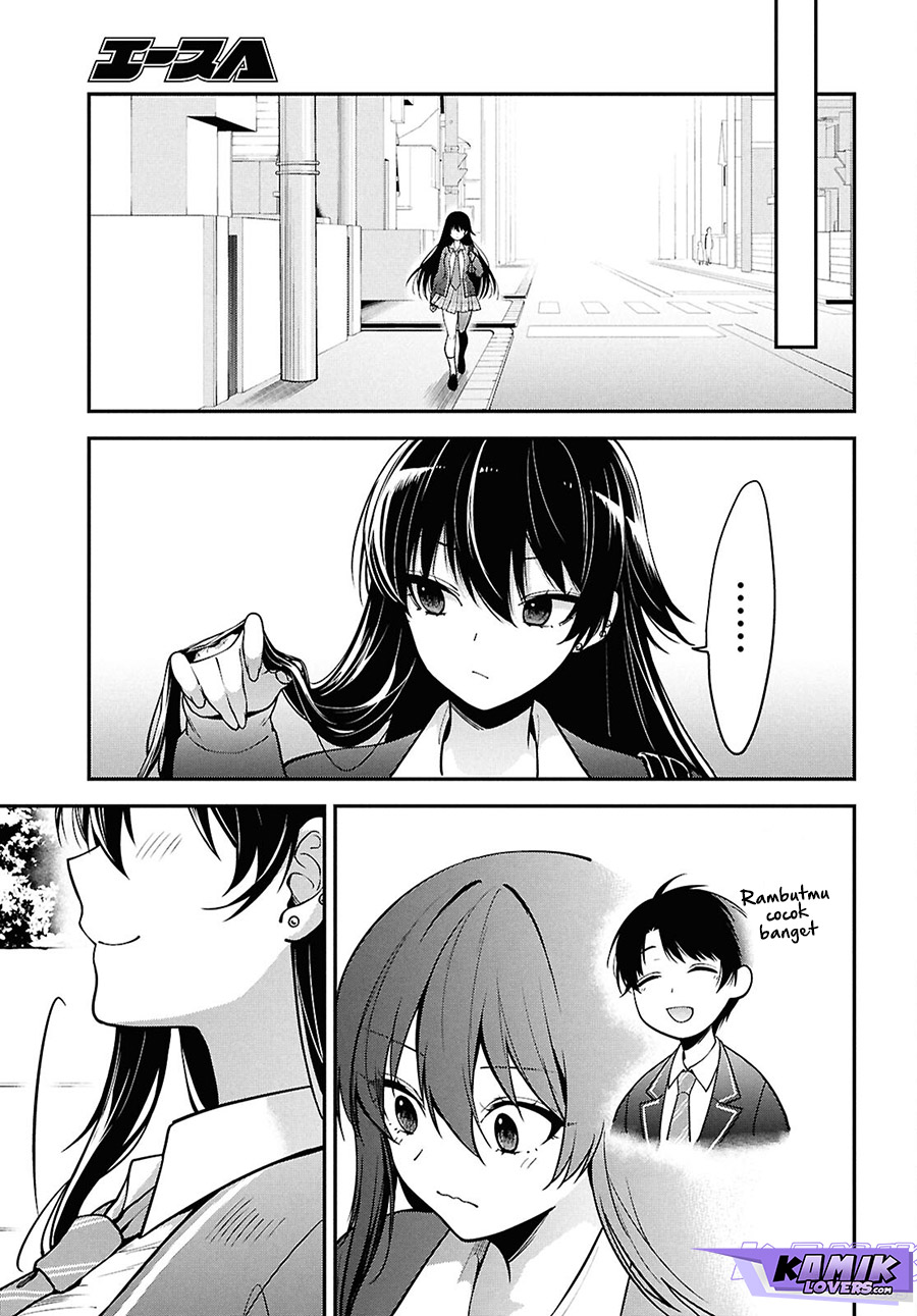 Tonari no Seki no Yankee Shimizu-san ga Kami o Kuroku Sometekita Chapter 01 Gambar 35