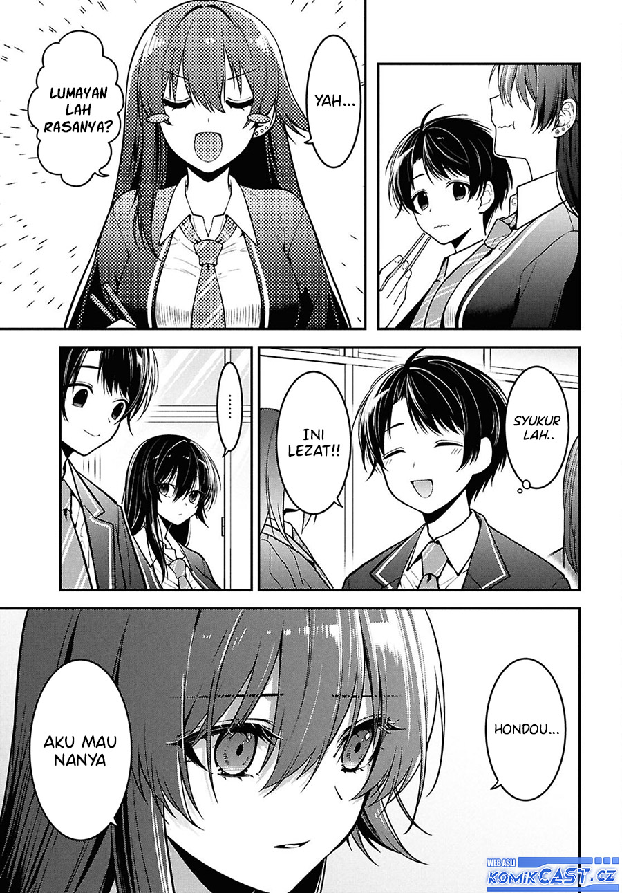 Tonari no Seki no Yankee Shimizu-san ga Kami o Kuroku Sometekita Chapter 02 Gambar 30