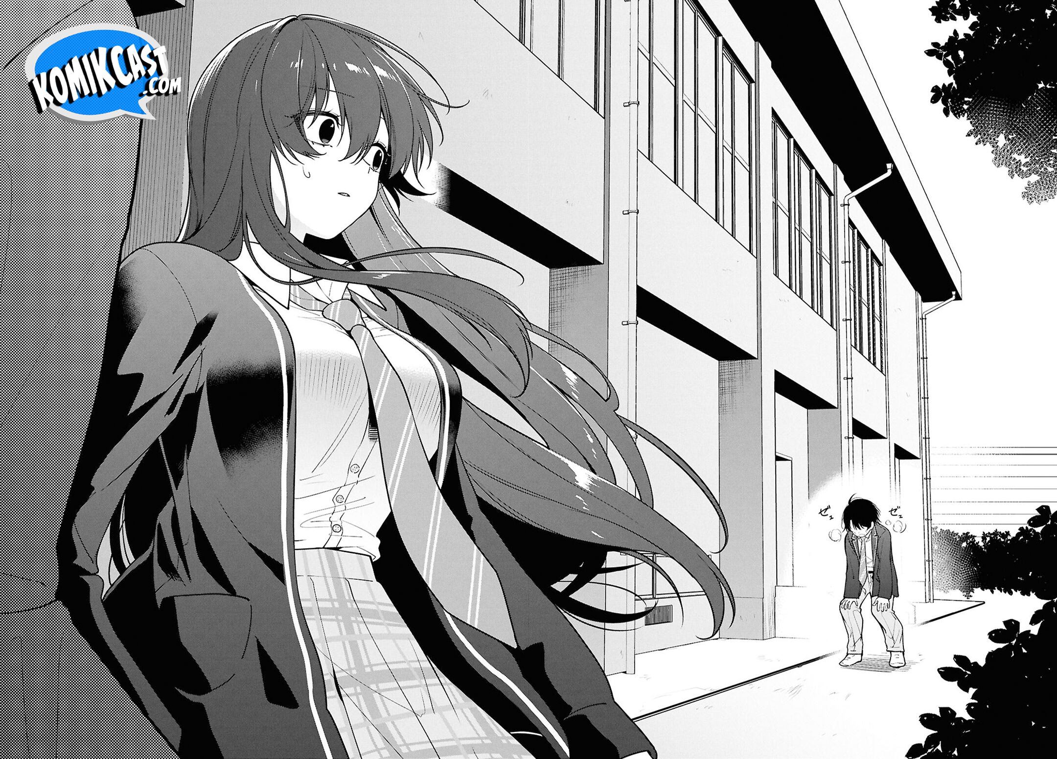 Tonari no Seki no Yankee Shimizu-san ga Kami o Kuroku Sometekita Chapter 09 Gambar 17