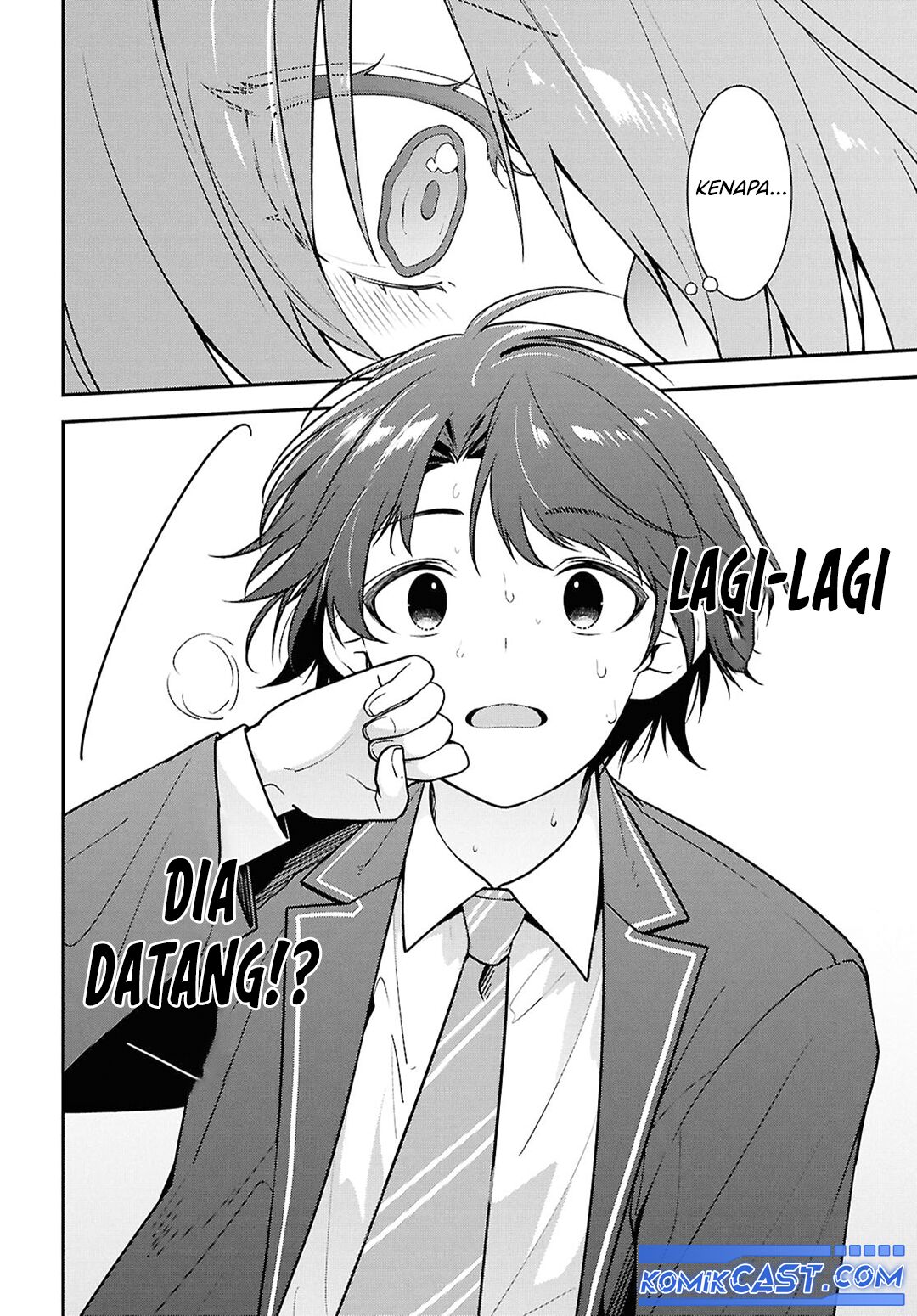 Tonari no Seki no Yankee Shimizu-san ga Kami o Kuroku Sometekita Chapter 09 Gambar 18