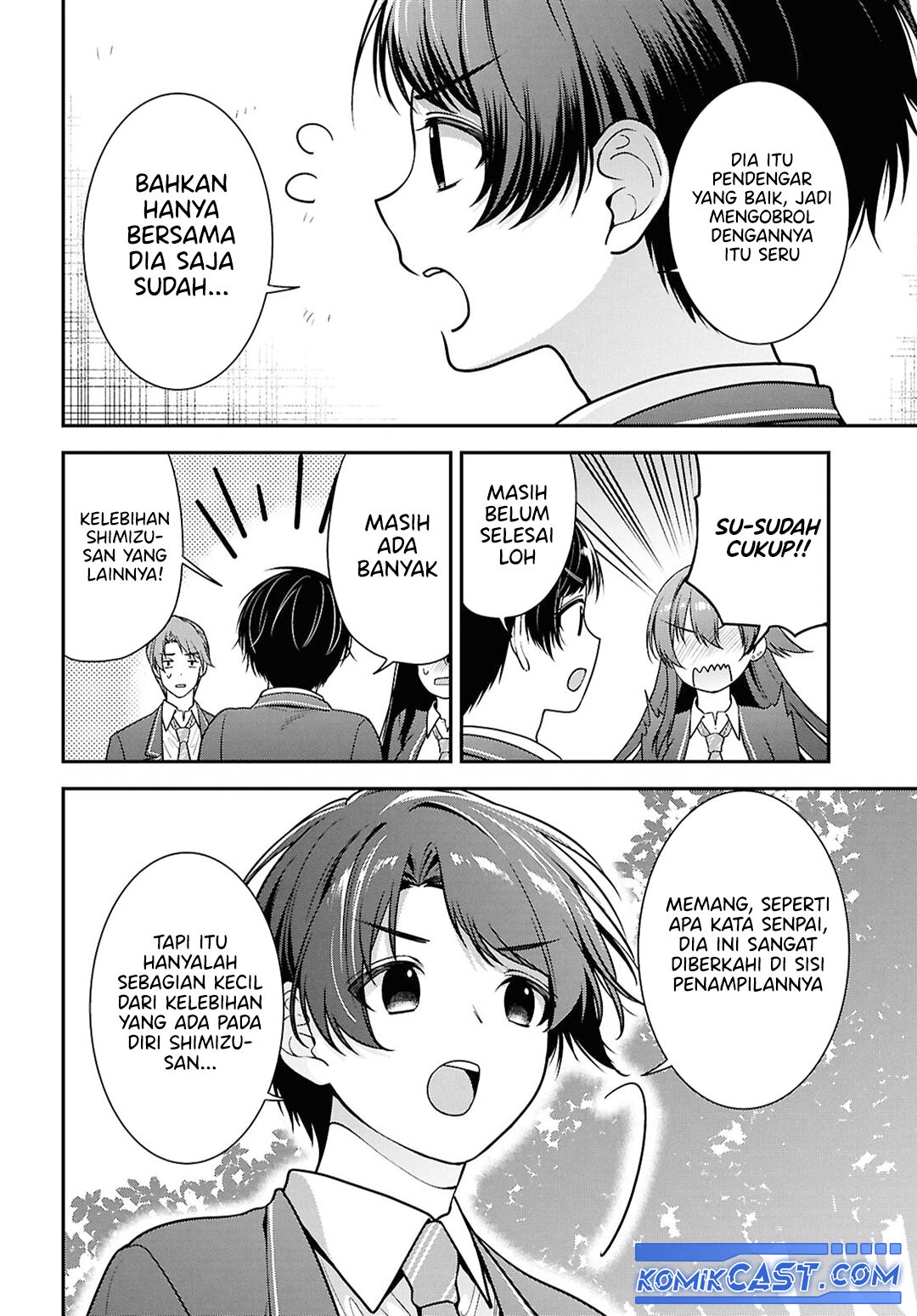 Tonari no Seki no Yankee Shimizu-san ga Kami o Kuroku Sometekita Chapter 09 Gambar 24