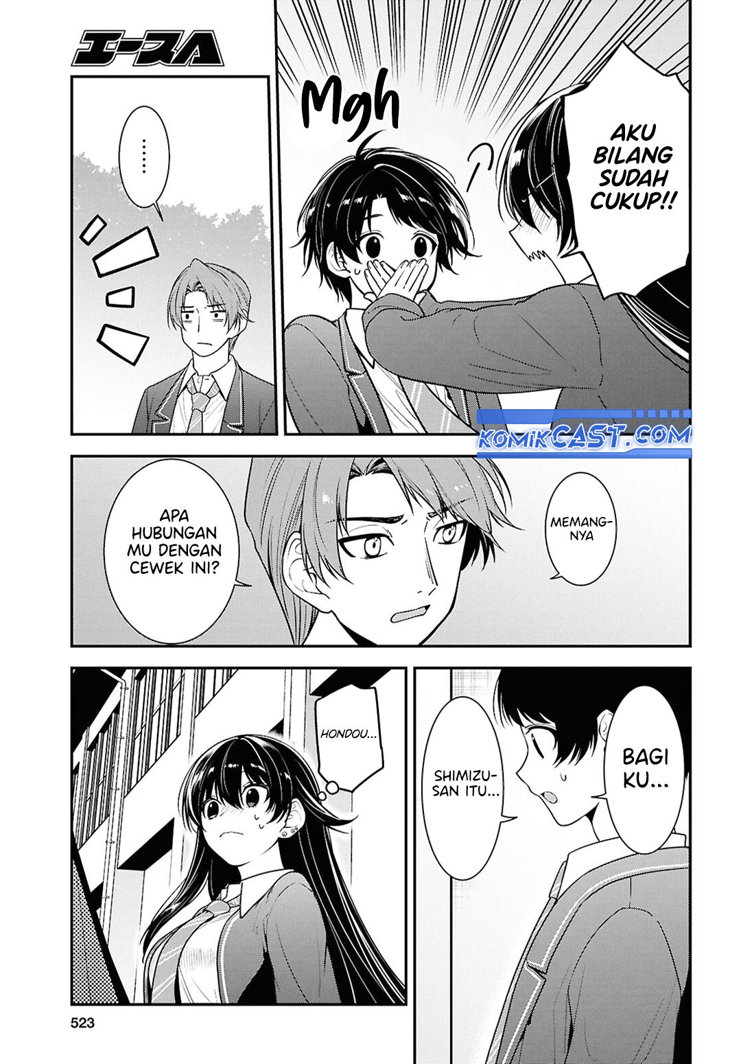 Tonari no Seki no Yankee Shimizu-san ga Kami o Kuroku Sometekita Chapter 09 Gambar 25