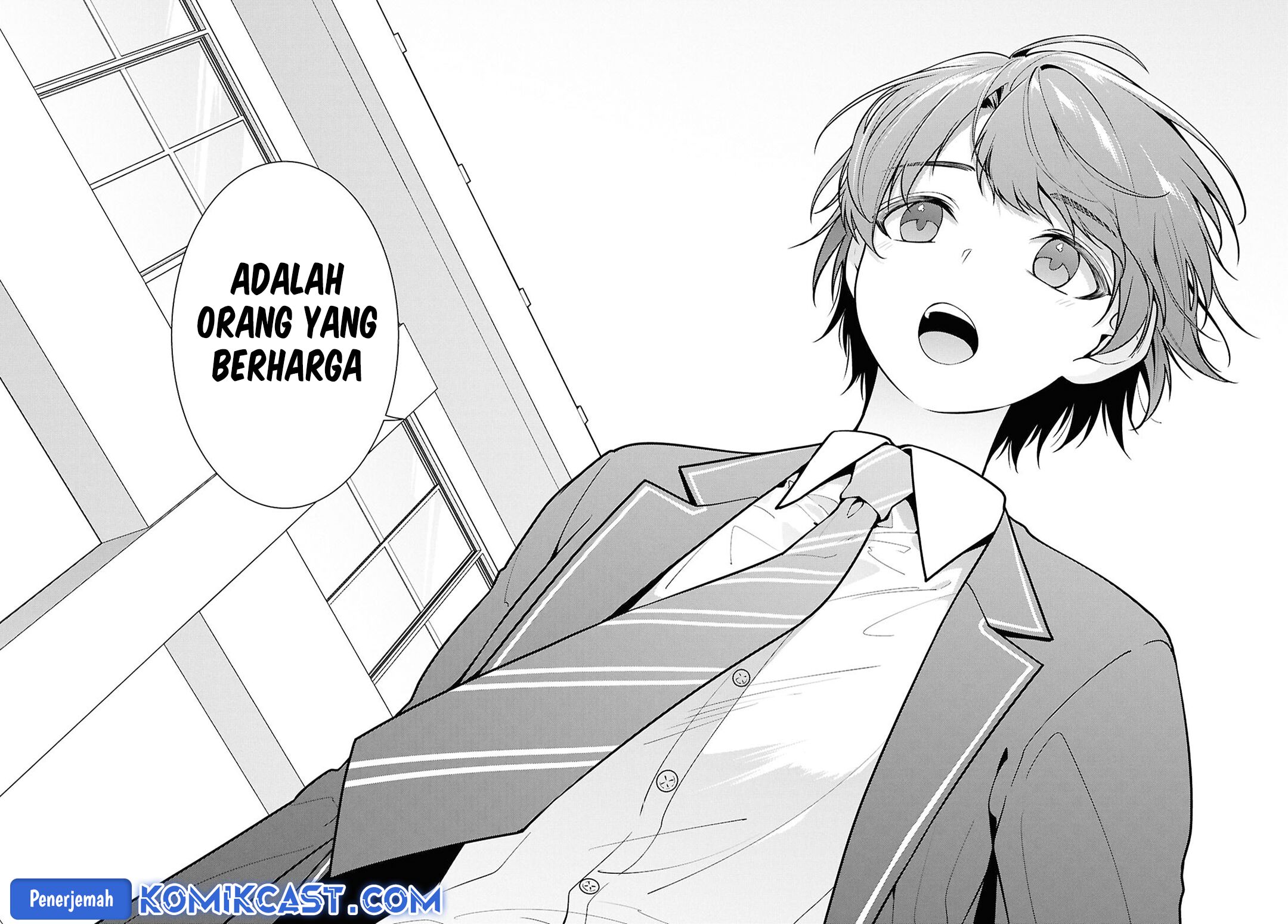 Tonari no Seki no Yankee Shimizu-san ga Kami o Kuroku Sometekita Chapter 09 Gambar 26