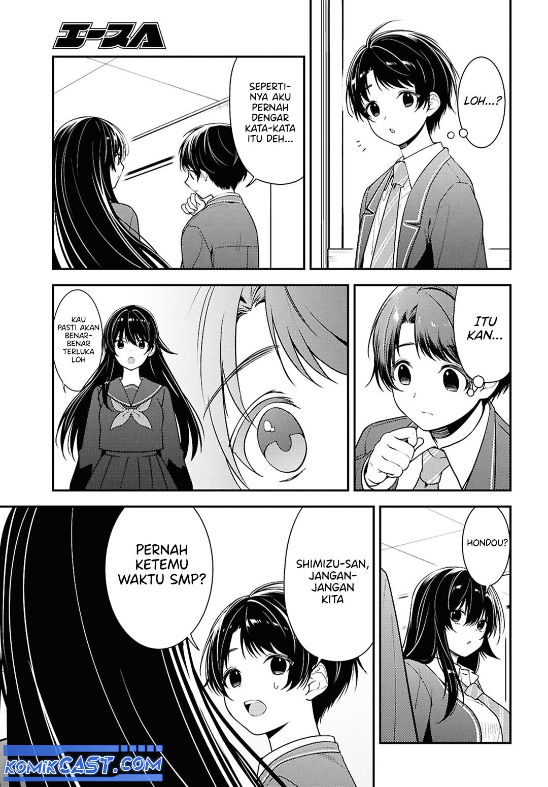 Tonari no Seki no Yankee Shimizu-san ga Kami o Kuroku Sometekita Chapter 09 Gambar 30