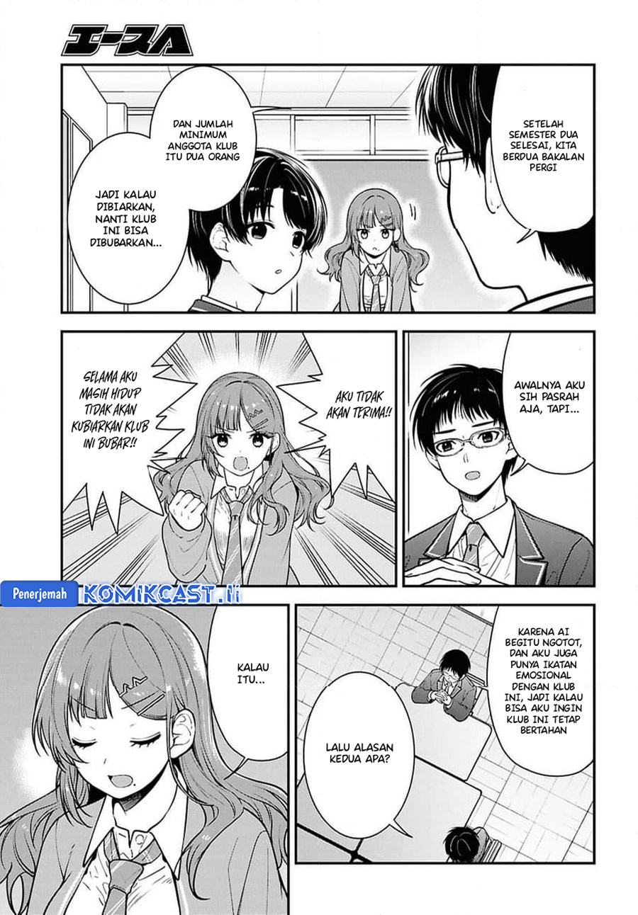 Tonari no Seki no Yankee Shimizu-san ga Kami o Kuroku Sometekita Chapter 10 Gambar 15
